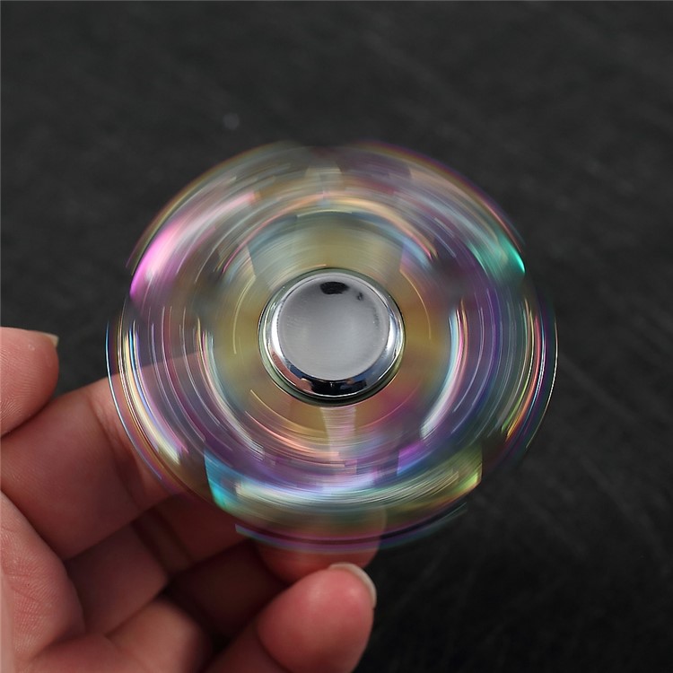 Colorized Fidget Spinner Hand Spinner Stress and Anxiety Relief EDC Focus Toy-2