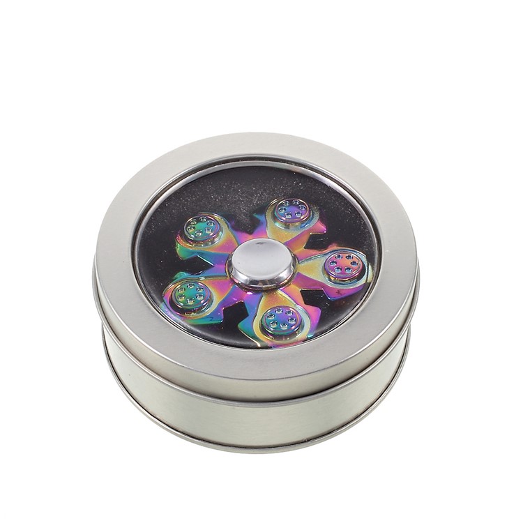 Colorized Fidget Spinner Hand Spinner Stress and Anxiety Relief EDC Focus Toy-9