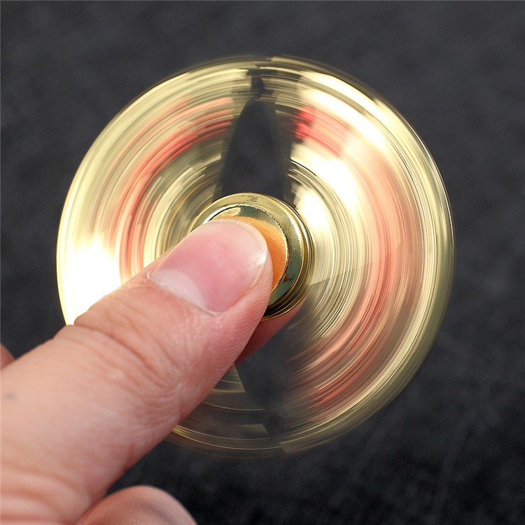 Fan Pattern EDC Focus Toy Spinner Fidget Toy Hand Finger Spinner-2