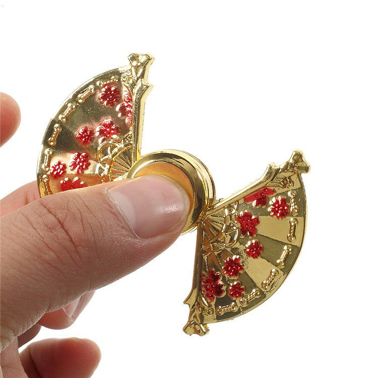 Fan Pattern EDC Focus Toy Spinner Fidget Toy Hand Finger Spinner-7