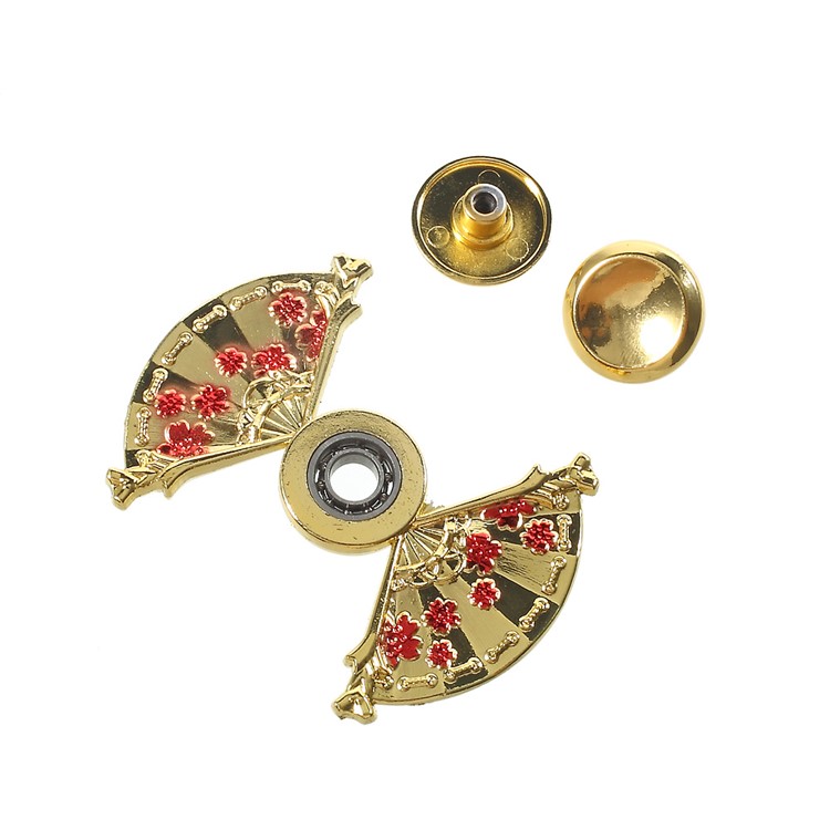 Fan Pattern EDC Focus Toy Spinner Fidget Toy Hand Finger Spinner-8