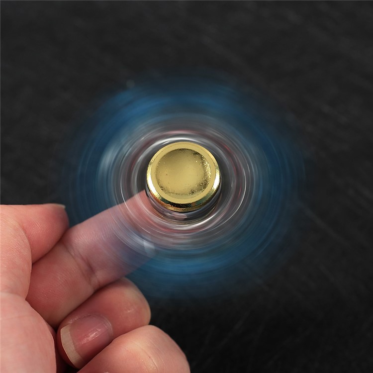 Tri-Spinner Fidget Hand Spinner Toy Stress Reducer EDC Focus Toy-3