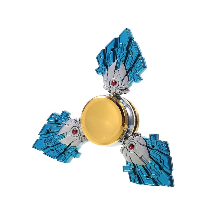 Tri-Spinner Fidget Hand Spinner Toy Stress Reducer EDC Focus Toy-4