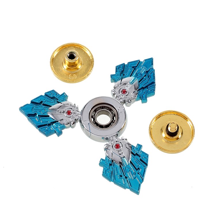 Tri-Spinner Fidget Hand Spinner Toy Stress Reducer EDC Focus Toy-6