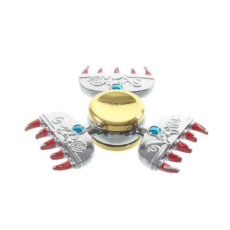 Rake Pattern EDC Focus Toy Triangle Spinner Fidget Toy Stress Reducer-1