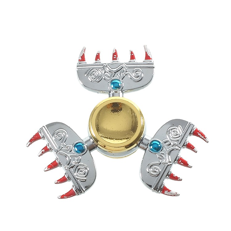 Rake Pattern EDC Focus Toy Triangle Spinner Fidget Toy Stress Reducer-3