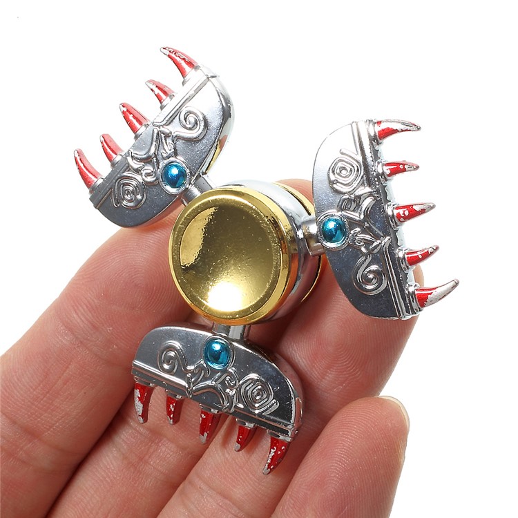 Rake Pattern EDC Focus Toy Triangle Spinner Fidget Toy Stress Reducer-6
