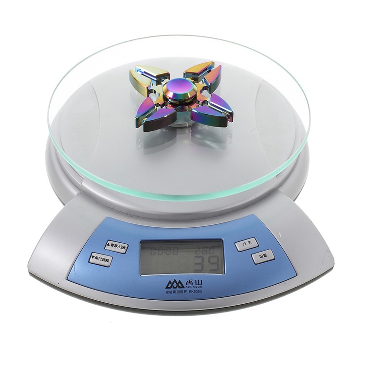 Colorized EDC Aluminum Quadrangle Spinner Fidget Spinner for ADHD Anxiety and Boredom-11