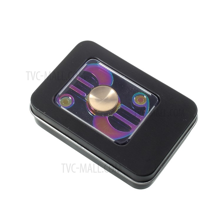 Dollar Sign Shape Colorized Metal Fidget Spinner Stress and Anxiety Relief Toy-13