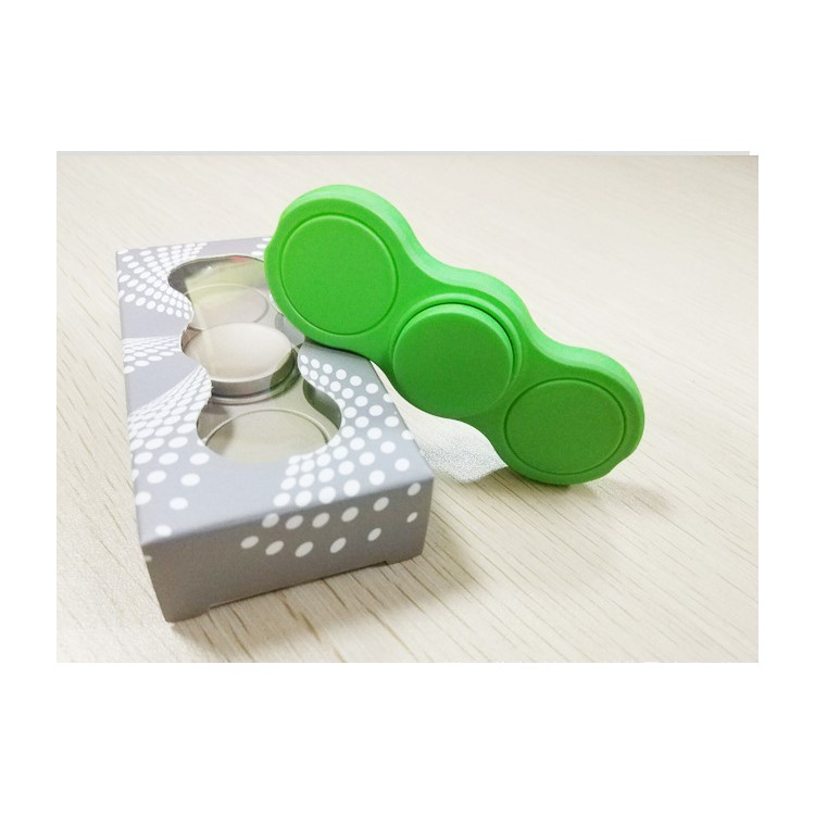 EDC Focus Toy Steel Bearing Spinner Fidget Hand Spinner - Green-3