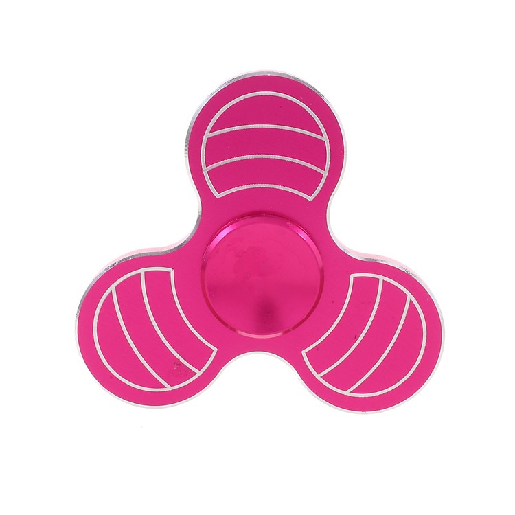 Tri-Spinner Fidget Spinner Toy Stress Reducer Relieve Anxiety and Boredom - Rose-4