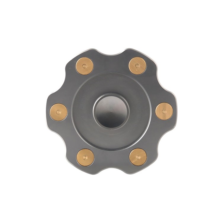 EDC Fidget Spinner High Speed Bearing ADHD Focus Anxiety Relief Toy - Grey-1