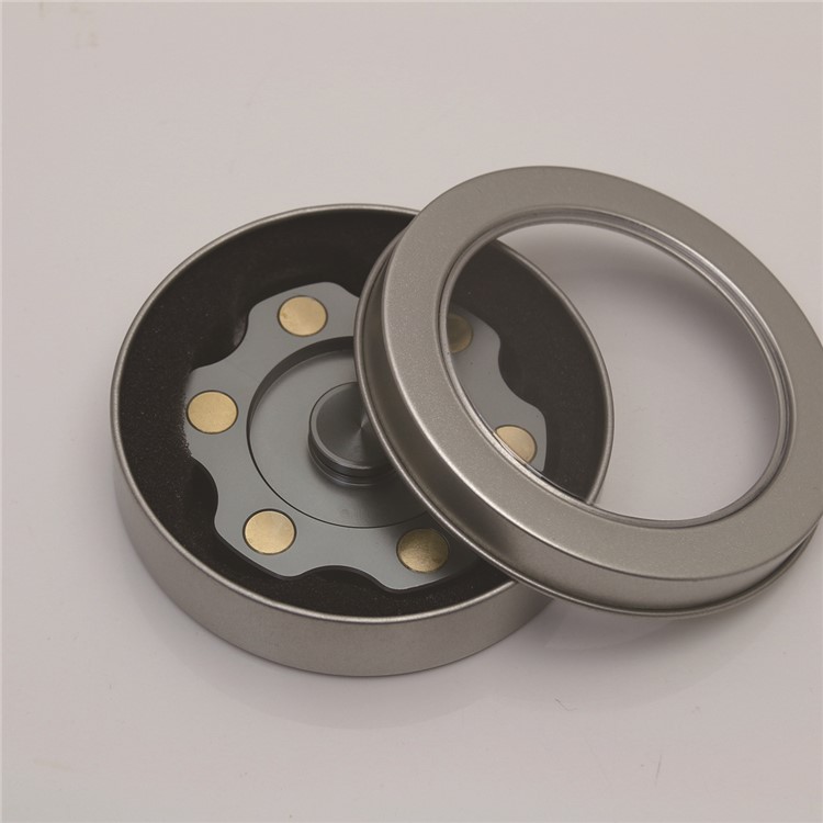 EDC Fidget Spinner High Speed Bearing ADHD Focus Anxiety Relief Toy - Grey-4