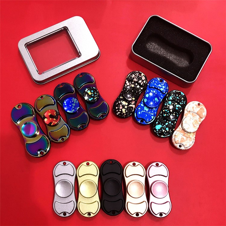 EDC Spinner Fidget Spinner Finger Toy ADHD Focus Toy - A Style-3