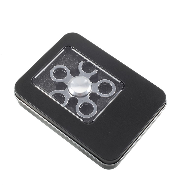 Pentagon Stainless Steel Spinner Fidget Spinner Finger Toy ADHD Focus Toy-10