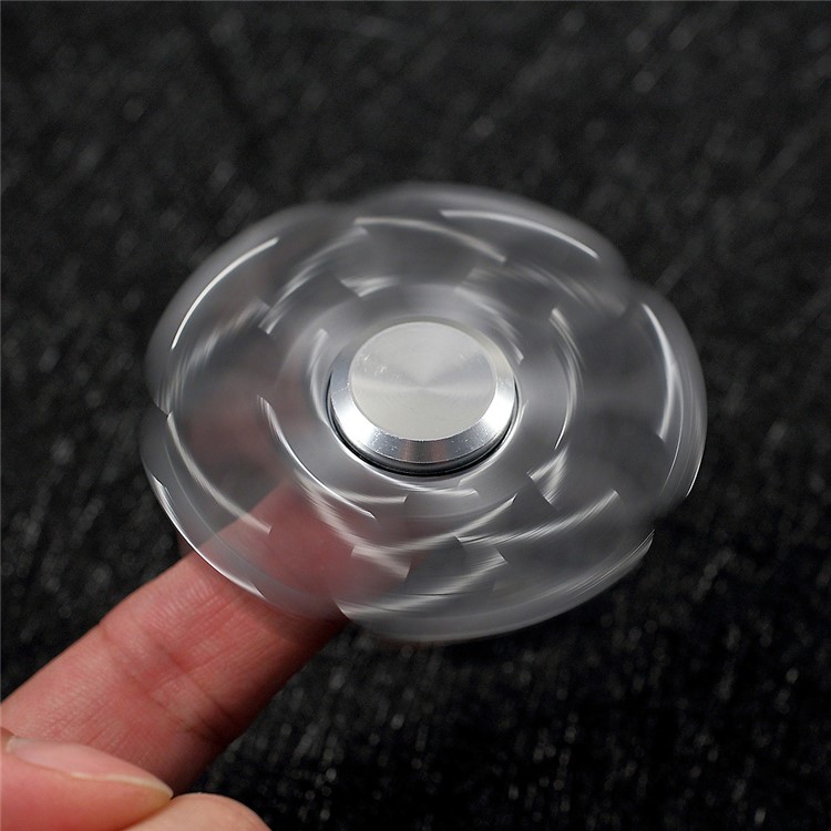 Pentagon Stainless Steel Spinner Fidget Spinner Finger Toy ADHD Focus Toy-2