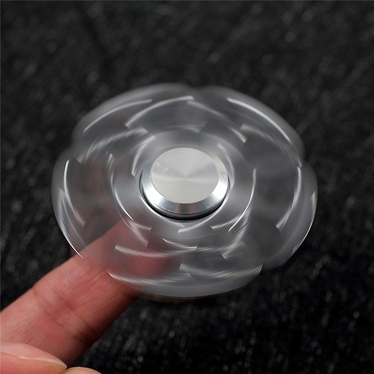Pentagon Stainless Steel Spinner Fidget Spinner Finger Toy ADHD Focus Toy-3
