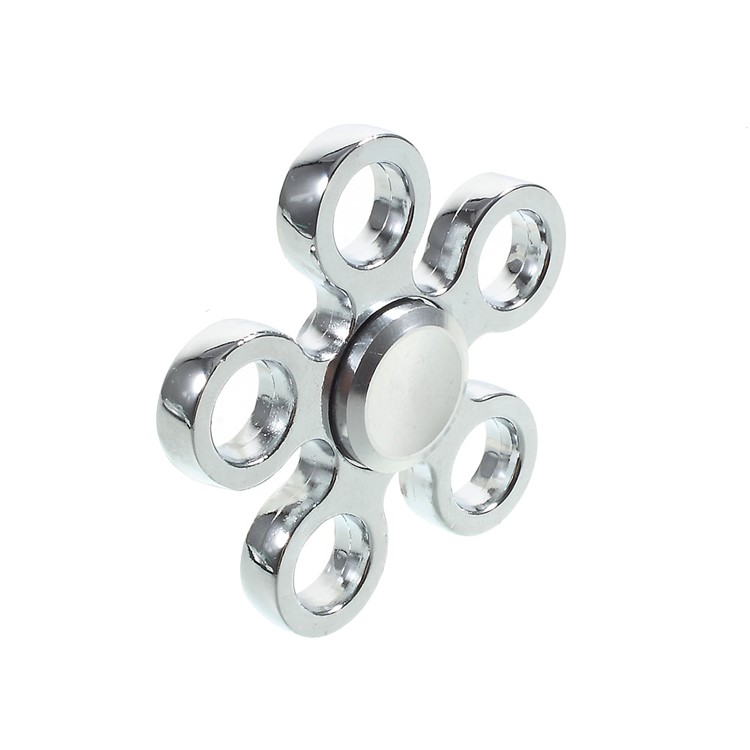 Pentagon Stainless Steel Spinner Fidget Spinner Finger Toy ADHD Focus Toy-5