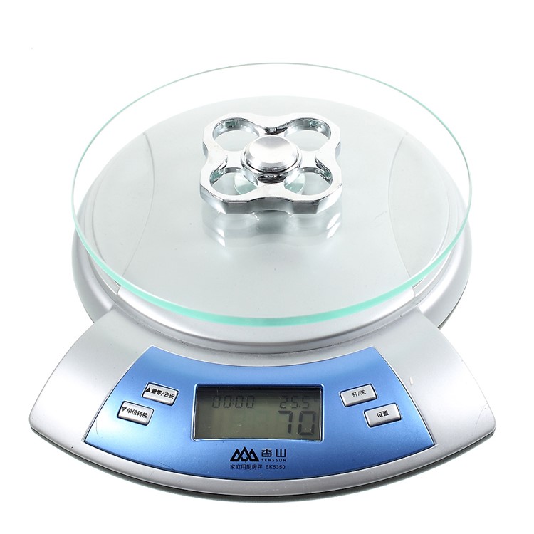 Stainless Steel Quadrangle Fidget Toy Hand Spinner Stress Reducer EDC Focus Toy-11