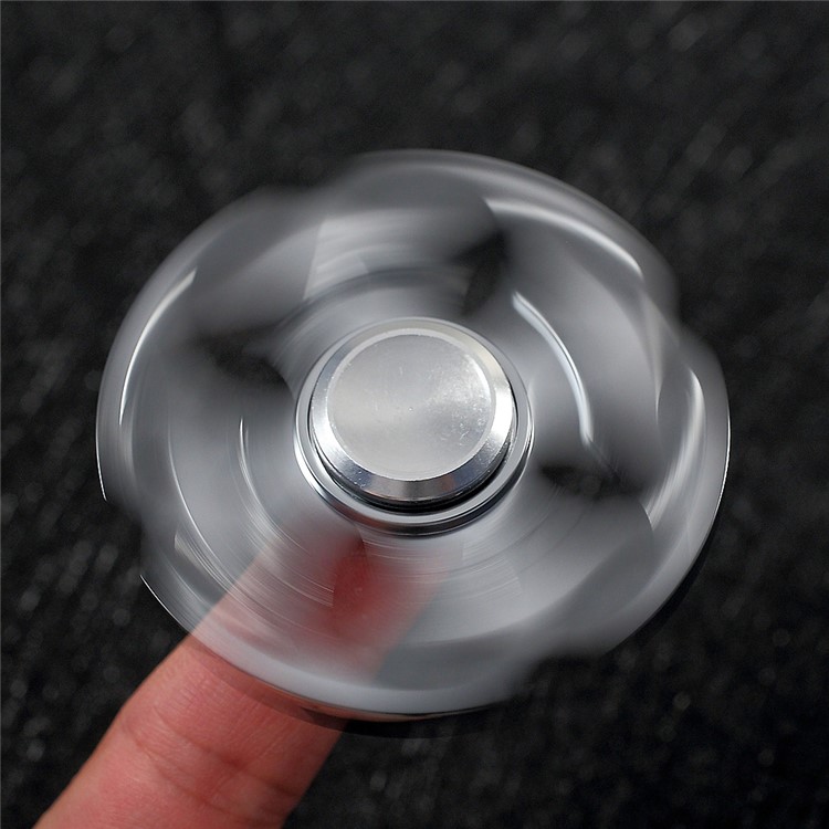 Stainless Steel Quadrangle Fidget Toy Hand Spinner Stress Reducer EDC Focus Toy-3
