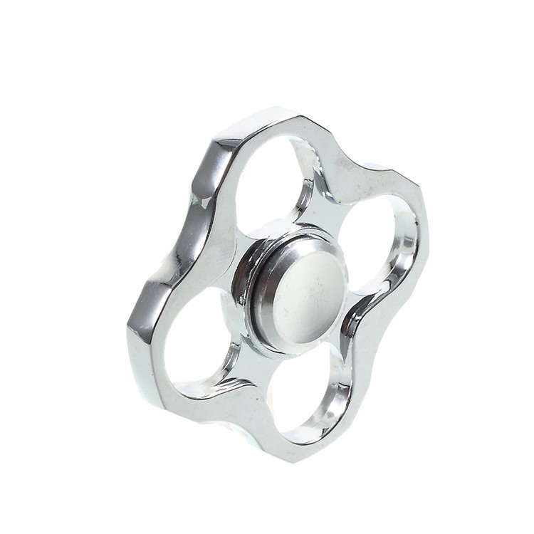 Stainless Steel Quadrangle Fidget Toy Hand Spinner Stress Reducer EDC Focus Toy-6