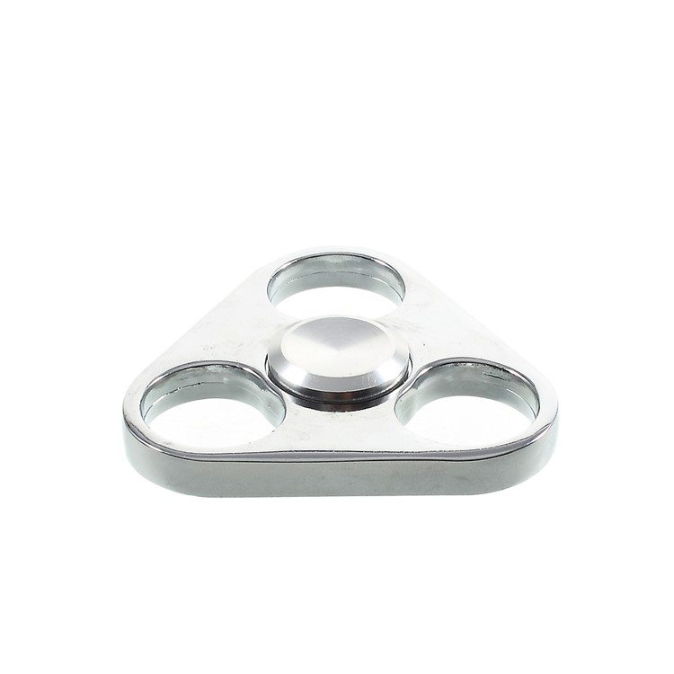 Stainless Steel EDC Focus Toy Triangle Fidget Toy Hand Spinner Stress Reducer-1