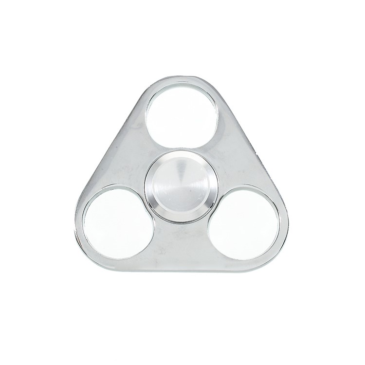 Stainless Steel EDC Focus Toy Triangle Fidget Toy Hand Spinner Stress Reducer-4