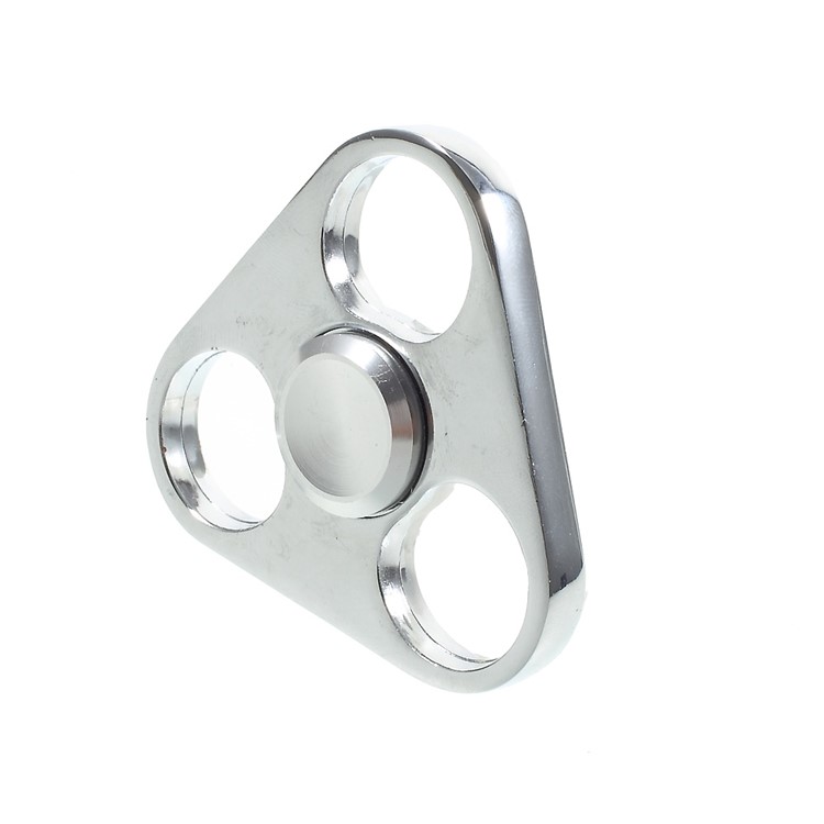 Stainless Steel EDC Focus Toy Triangle Fidget Toy Hand Spinner Stress Reducer-5