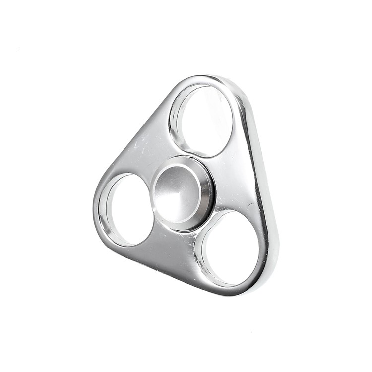 Stainless Steel EDC Focus Toy Triangle Fidget Toy Hand Spinner Stress Reducer-6