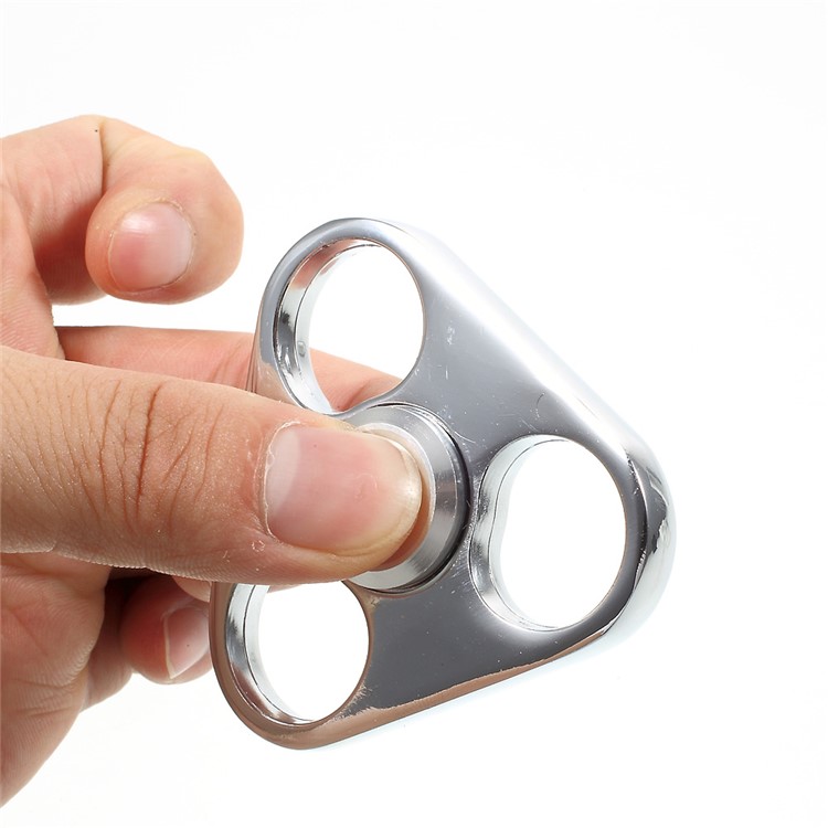Stainless Steel EDC Focus Toy Triangle Fidget Toy Hand Spinner Stress Reducer-7