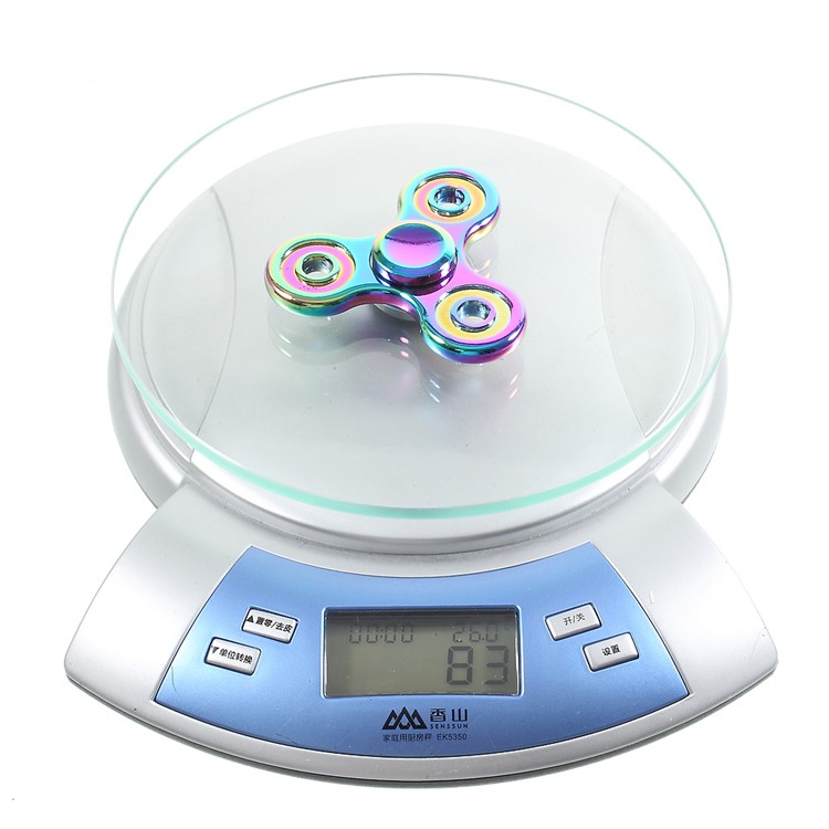 Colorized Metal Triangle Spinner Fidget Toy Hand Spinner EDC Focus Toy-10