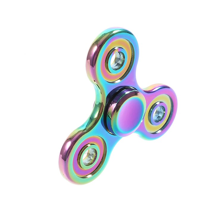 Colorized Metal Triangle Spinner Fidget Toy Hand Spinner EDC Focus Toy-6