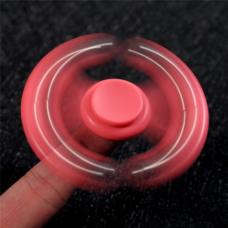 4 Steel Balls Fidget Spinner Hand Spinner Stress and Anxiety Relief Toy - Pink-2