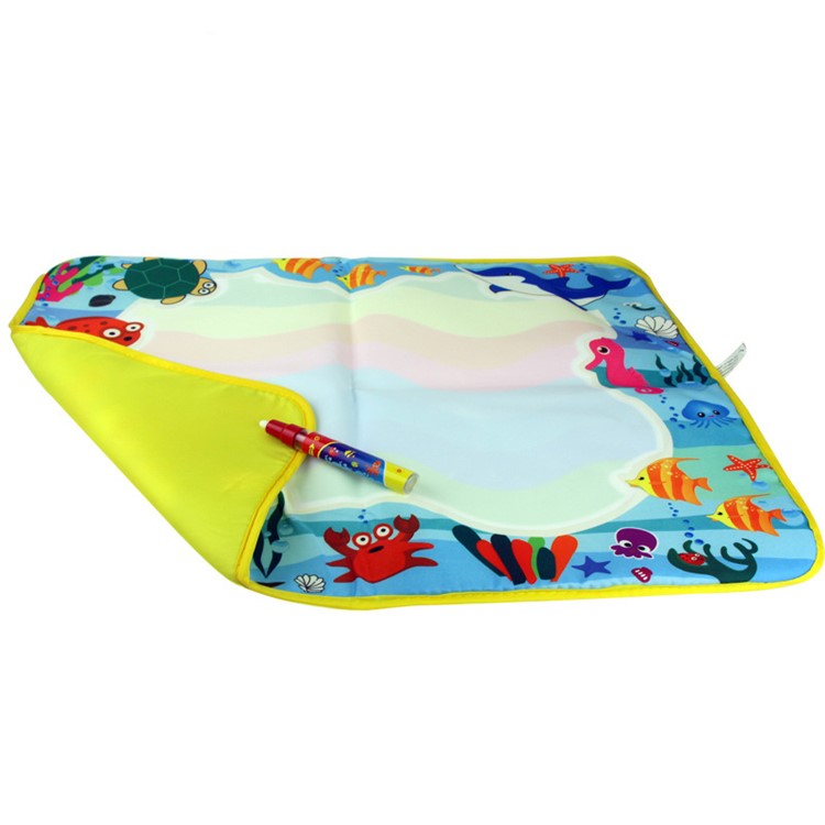 60 x 49cm Aqua Doodle Mat Children Water Drawing Mat Board & Magic Pen Doodle Kids Educational Toy-4