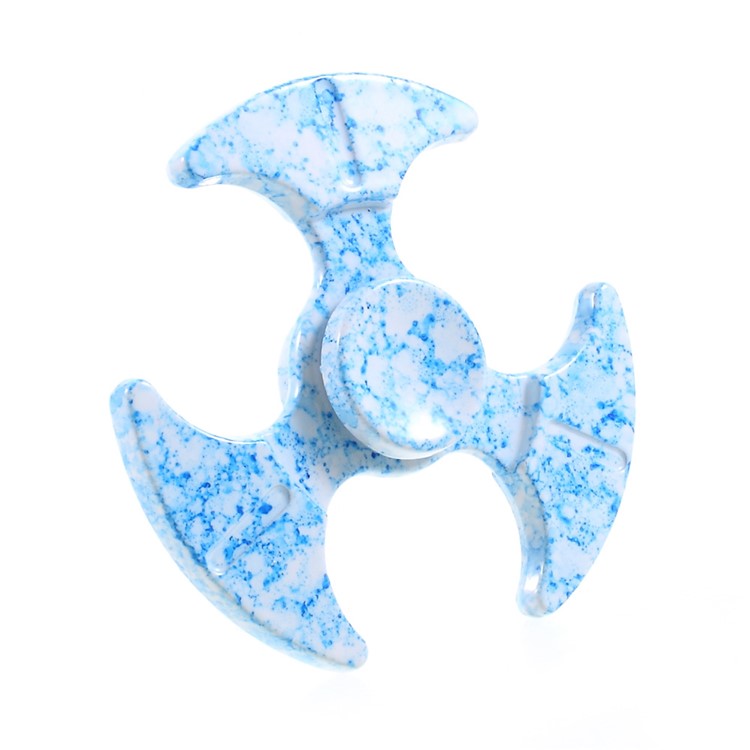 Kirsite Fidget Spinner Fast Speed Bearing Tri-spinner Relieve Anxiety and Boredom - Blue-7
