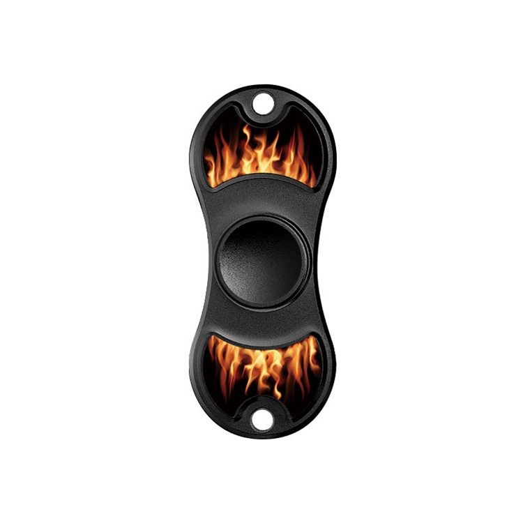 Spinner Fidget Spinner Toy Stress Reducer Relieve Anxiety and Boredom - Hot Wheels-1