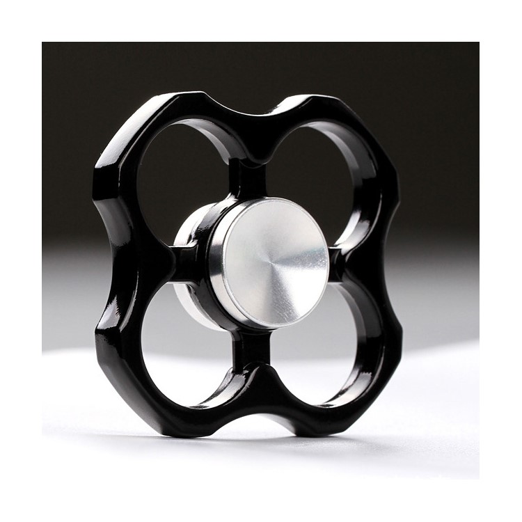 Kirsite Quadrangle Fidget Toy Hand Spinner Stress Reducer EDC Focus Toy-1
