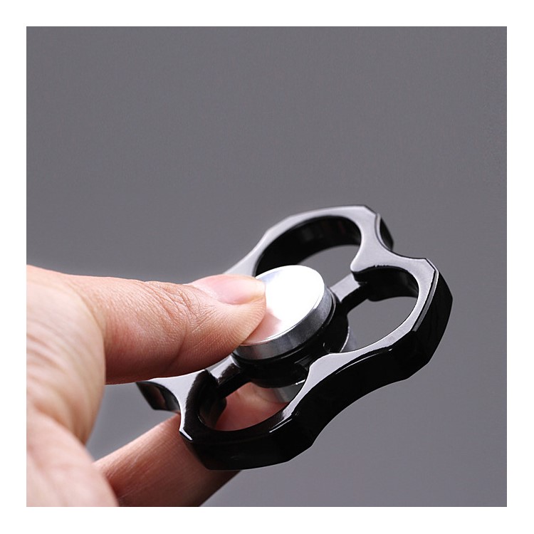 Kirsite Quadrangle Fidget Toy Hand Spinner Stress Reducer EDC Focus Toy-10