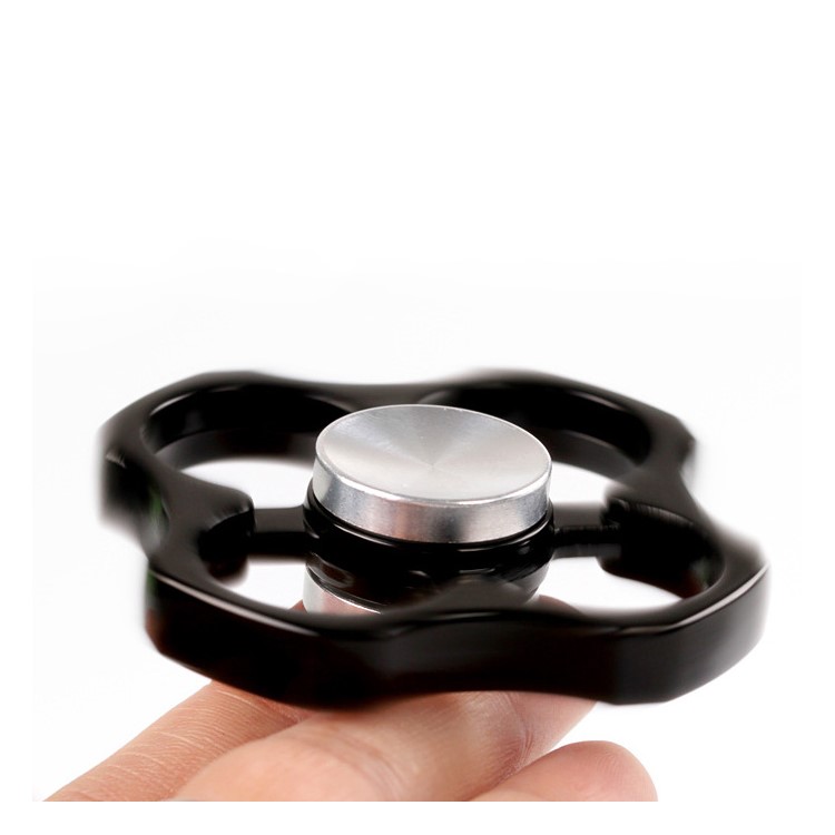 Kirsite Quadrangle Fidget Toy Hand Spinner Stress Reducer EDC Focus Toy-2