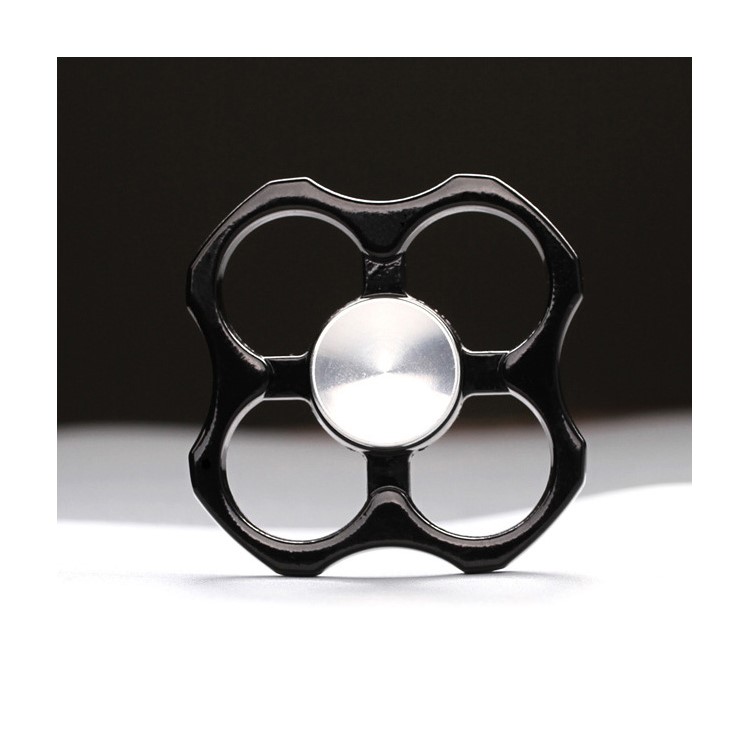 Kirsite Quadrangle Fidget Toy Hand Spinner Stress Reducer EDC Focus Toy-5