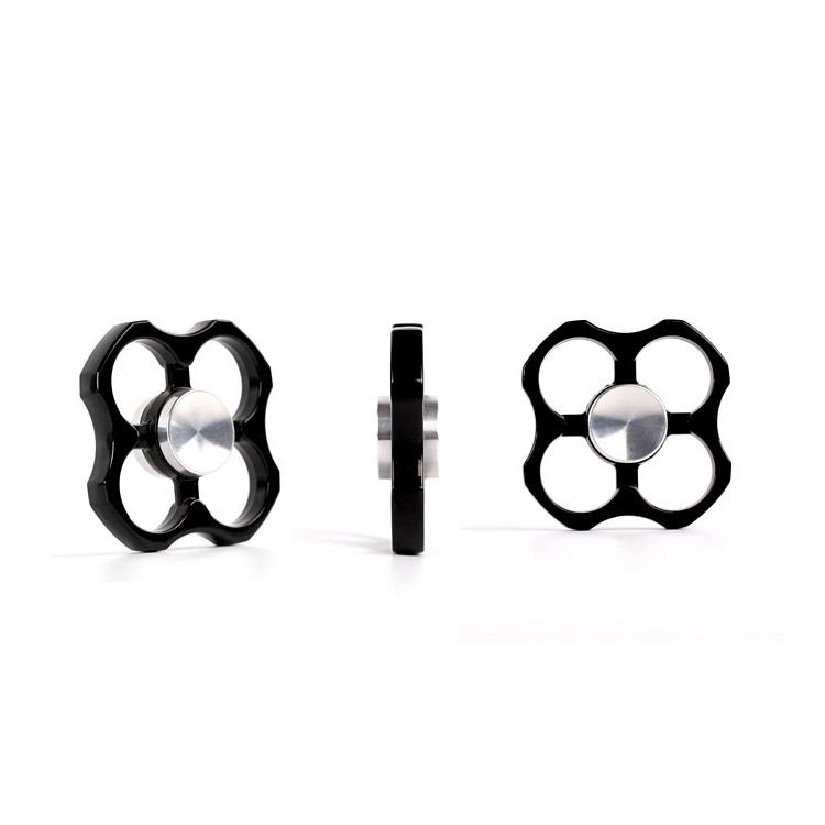 Kirsite Quadrangle Fidget Toy Hand Spinner Stress Reducer EDC Focus Toy-7