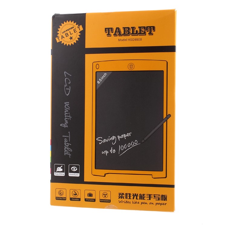 12-inch LCD Writing Tablet Graphic Drawing eWriter Handwriting Pad with Stylus - Black-12