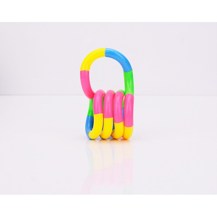 3 Pcs Children Adult Tangle Boring Decompression Twisting Circle Classic Toys-4