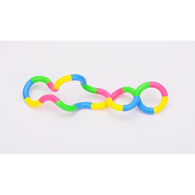 3 Pcs Children Adult Tangle Boring Decompression Twisting Circle Classic Toys-5