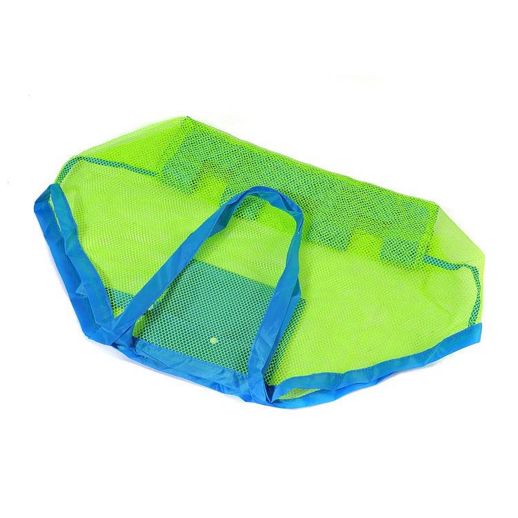 Portable Baby Sand Away Beach Toy Storage Mesh Bag Tote Carry Box Basket - Large Size-5