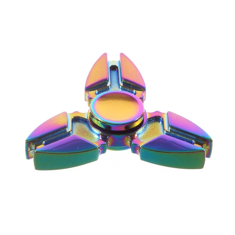 Colorized Triangle Spinner Fidget Hand EDC Focus Toy Relieve Stress-1