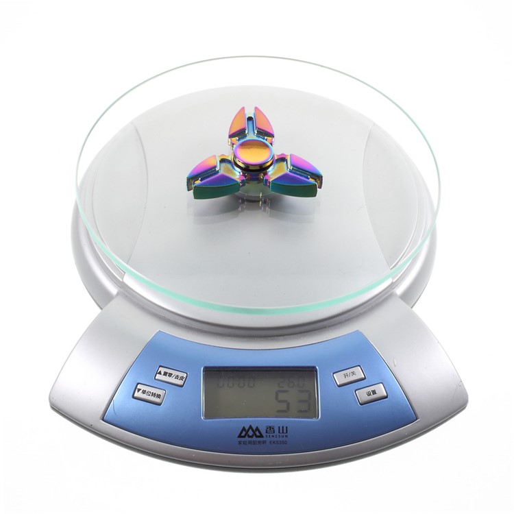 Colorized Triangle Spinner Fidget Hand EDC Focus Toy Relieve Stress-11