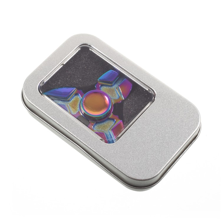 Colorized Triangle Spinner Fidget Hand EDC Focus Toy Relieve Stress-12