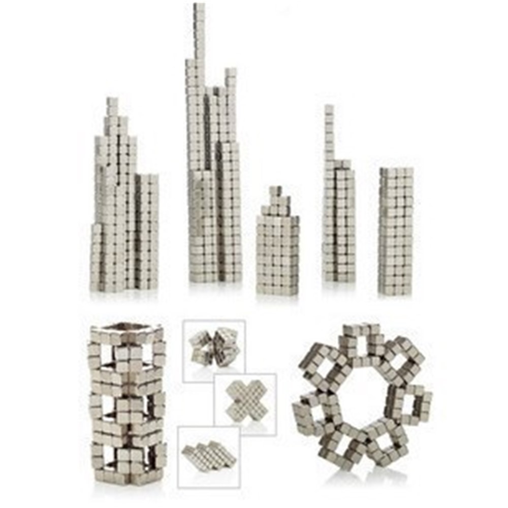 216PCS 4mm Quadratwürfel Magnete DIY Puzzlespielwürfelspielzeug Für Frühe Erziehung Der Kinder-3