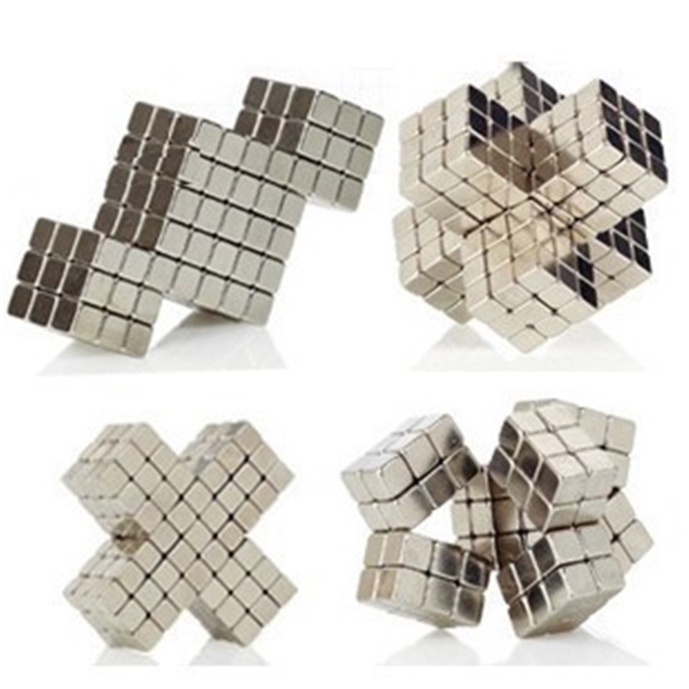216PCS 4mm Quadratwürfel Magnete DIY Puzzlespielwürfelspielzeug Für Frühe Erziehung Der Kinder-4